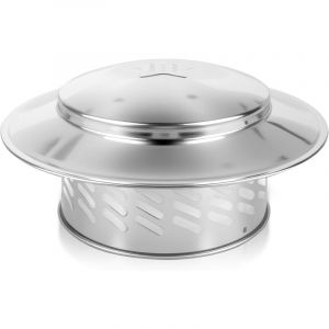 Chapeau de chemin&eacute;e &Oslash; 240 mm : Chapeau de chemin&eacute;e de chemin&eacute;e, Chapeau de chemin&eacute;e en Acier Inoxydable 304, Chapeau de Toit, Chapeau de Pluie, Chape