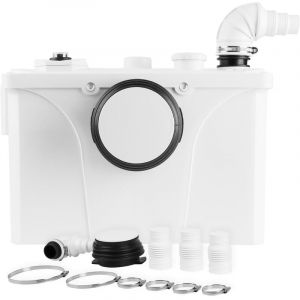 Swanew Station de relevage Eaux usées wc 700W Broyeur sanitaire Eaux chargées Pompage 1pcs wc Eaux