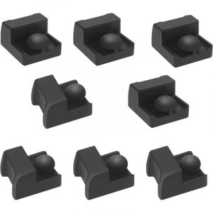 Lot de 8 protections en silicone compatibles avec la friteuse &agrave; air chaud Ninja Crispi FN101, accessoires et pi&egrave;ces de rechange Ninja Crispi, aptes