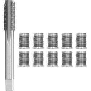 Gistuch - Outil de R&eacute;paration de Bougie D'allumage Automatique, Outil de R&eacute;paration de Filetage de Bougie D'allumage, Boulon M10x1,25 + Kit de