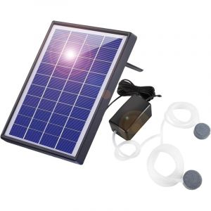 A&eacute;rateur d'&eacute;tang solaire 6W, pompe &agrave; oxyg&egrave;ne solaire, pompe &agrave; oxyg&egrave;ne d'aquarium, a&eacute;rateur de p&ecirc;che