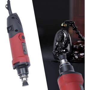 Mini meuleuse &eacute;lectrique 3 en 1 avec fonction perceuse et meuleuse droite, 26 000 tr/min, grande vitesse, meuleuse d'angle portable pour travaux de