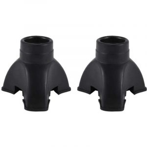 2X Trépied De Bâton Marche Bout Canne Caoutchouc Autoportant, Fond Anti-Glissement