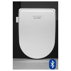 Toptoilet - Abattant Japonais Luxe Silver Connect V2