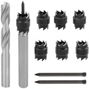 10pcs Foret à Dépointer HSS Foret de Soudage par Points 3/8' & 5/16' Coupeur de Soudage par Points Outil de Forage de Soudage Dissolvant pour
