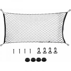 Filet de rangement universel pour voiture, filet de rangement pour bagages, filet de coffre de voiture, filet d'accessoires de voiture, filet pour