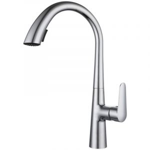 Avec douchette extractible, mitigeur lavabo avec 2 modes de d&eacute;bit au choix, mitigeur lavabo, a&eacute;rateur, cartouche c&eacute;ramique, galvanique