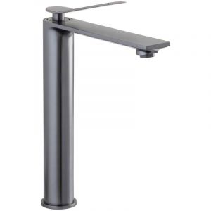 Sch&ouml;ner Wohnen-kollektion - Collection, mitigeur de lavabo, robinet de salle de bains, id&eacute;alement con&ccedil;u pour lavabo ou vasque &agrave; poser, mat industriel