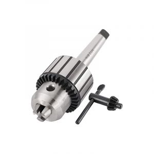 Mandrin à clé MT2 B16 pour tour métaux - 1-13mm - Acier carbone - Taraudage/alésage précis - Professionnel - Ej.life
