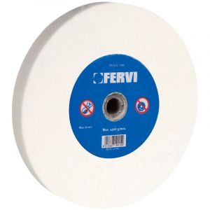 Meule Abrasive Blanc Corindon Pour Meuleuse Fervi Mb01/60