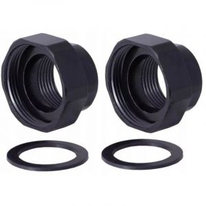 Ibo Raccords de pompe C.O. - 1" x 1 1/2" - 2 pices - Haute qualit&eacute; - Installation facile