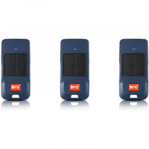 T&eacute;l&eacute;commande motorisation de Porte BFT Mitto Cool C4 4 canaux 433 MHz Rolling Code D112318 -3pcs