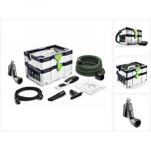 Festool - ctl sys Cleantec Aspirateur mobile 4,5l classe de poussi&egrave;re l ( 575279 ) + Bandouli&egrave;re, Buses, Tuyau d'aspiration