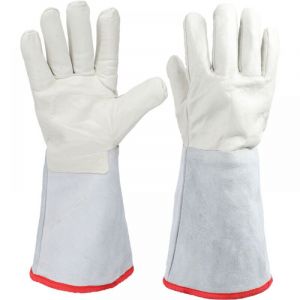 40 cm de long cryogénique lng traitement de l'azote liquide gant de protection travail cryo gants