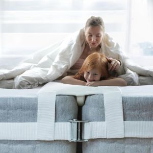 Kit de Conversion Pont de lit Double &agrave; Roi, 200cm, Remplissage d'espace, lit r&eacute;glable, connecteur de lit jumeau - Vercart