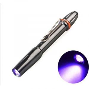 UV Ultra Violet Torch Lampe de poche Blacklight Pen Light Detector 395nm UV Lampe de poche LED Penlight