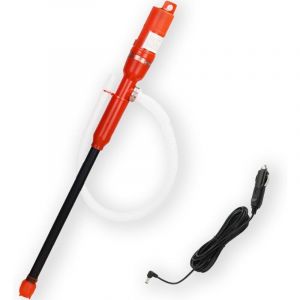 Pompe &agrave; essence &eacute;lectrique 12- Pompe de transvasement - Pompe &agrave; bidon - Pompe &eacute;lectrique pour eau, essence, diesel, liquide