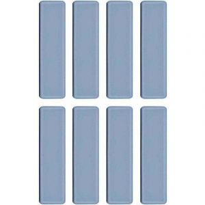 8 pi&egrave;ces Patins en T&eacute;flon Adh&eacute;sifs Patin Glisseur en Teflon Patins en T&eacute;flon pour Meubles Patins Autocollants en T&eacute;flon Patins de Meubles Ronds pour