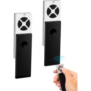 Lot de 2 &eacute;metteurs portatifs 433 MHz pour TX2EV TX4EV TX2EVS TX4EVS TX2REV TX4REV TX4UNI TX4UNI TX4RUNI TX4UNIS, 4 canaux, Rolling Code, ouvre-Porte