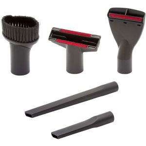 Kit de buses pour aspirateur de voiture (5 pièces) compatible avec Kärcher wd 5.400, wd 5.600 mp, wd 5.800 ecoogic, wd 6 p Premium, wd 7.000 - Vhbw