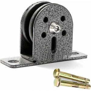 Poulie Simple, poulie silencieuse, poulie de Corde de Levage pivotante en Acier Inoxydable Poulie silencieuse Poulie de Corde pivotante Robuste pour