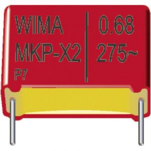 MKX2AW44707F00KSSD Condensateur anti-parasite MKP-X2 sortie radiale 4.7 µF 305 v/dc 10 % 1 pc(s) - Wima
