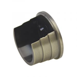 Boulet - Support Entre-murs en Bronze &Oslash;28mm pour barre &agrave; rideaux