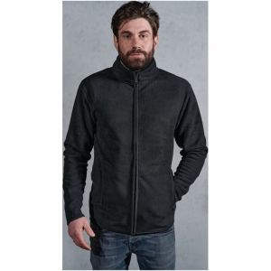 Men's Double Fleece Jacket Gr.XXXL black Promodoro