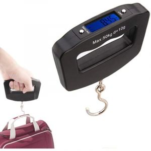 Mini Balance de Bagage Portable Balance num&eacute;rique Balance Steelyard 110lb / 50kg