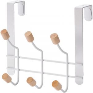 Au-dessus De La Porte Crochet Porte En M&eacute;tal Porte-manteau Porte-serviettes Suspendu Pour Salle De Bain Chambre &Atilde;&euro; Coucher Cuisine Crochets