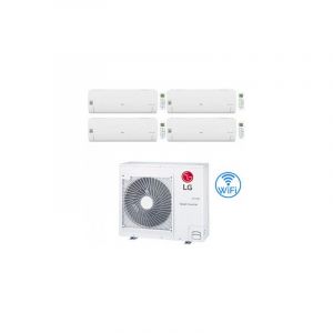 LG Libero Smart R32 Wifi Quadri Split Climatiseur double onduleur 9000 + 9000 + 9000 + 12000 BTU avec EU. MU4R27 NOUVEAU Classe A++/A+