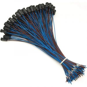 20-Pack G4 support de lampe ampoule Led douille halog&egrave;ne connecteur prise pour lampe halog&egrave;ne G4 douille support de lampe avec prise de fil en t&eacute;flon