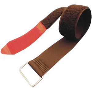 F101-50-0810M Bande auto-agrippante avec boucle partie velours et partie agrippante (l x l) 810 mm x 50 mm noi - Fastech