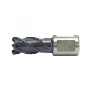 Fraise à carotter, acier à coupe rapide Co, à revêtement rqx, profondeur de coupe de 25 mm, ø de foret : 23 mm