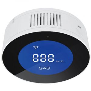 D&eacute;tecteur de gaz - D&eacute;tecteur de gaz - Wi-Fi intelligent - Affichage LED - D&eacute;tecteur de fuites pour gaz, gaz naturel et gaz liqu&eacute;fi&eacute;.