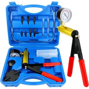 Paryou - Pompe &agrave; Vide Manuelle, Purgeur de Frein testeur de Pompe &agrave; Vide Tenu dans la Main avec adaptateurs,Outil de Purge de Liquide de Frein pour