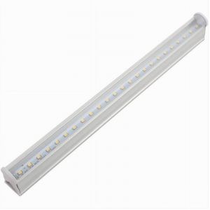 Plafoniera Neon Sottopensile Led Trasparente Tubo 30 Cm 5 Watt Reglette T5-30t