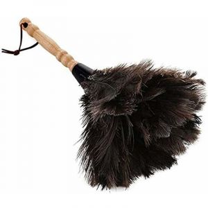Trimec - Plumeaux pour la maison et le bureau, plumes d'autruche, plumeaux d'autruche, plumes d'autruche naturelles