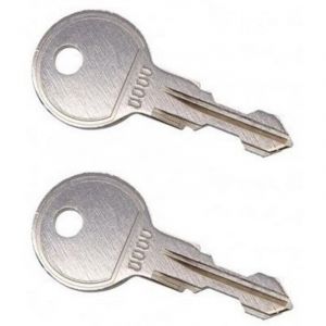 Lot de 2 clés de rechange Westfalia 2W34