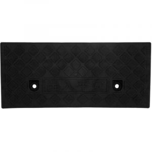 Trywise Rampe de seuil portative de rampe de bordure en plastique d'&eacute;paisseur de 5 cm pour les fournitures de quai de chargement d'all&eacute;e de v&eacute;hicule