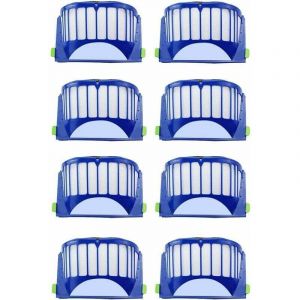 8 PCS Ersatzfilter Kompatibel mit roomba 600 Serie 605 606 615 616 620 621 625 630 631 650 653 655 660 670 671 676 680 Staubsauger