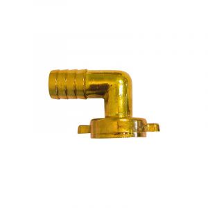 Raccord femelle coudé cannelé laiton 19MM - Spido