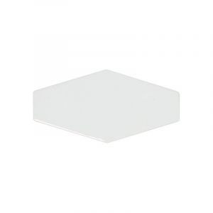 Carrelage mural faience effet graphique BRIXTON Hexagone 20x10 cm Blanc - - bo&icirc;te de 0.50 m2