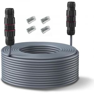 Câble Starlink Gen 3 (150FT / 46M), rallonge de câble Starlink étanche pour Starlink Standard Gen 3 / Satellite V3, câble Ethernet Starlink de