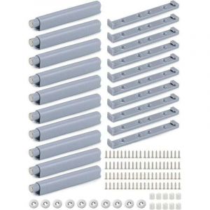 Amortisseur Porte Placard, Push to Open Gris Systme Push to Open avec Amortisseur, Amortisseur de Porte de Cuisine Amortisseur Porte Placard Placards