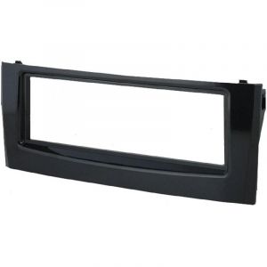 Facade autoradio FA187C Noire brillante compatible avec Fiat Grande Punto Linea