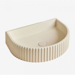 &Eacute;vier en ciment Teide SKLUM Beige Cr&egrave;me