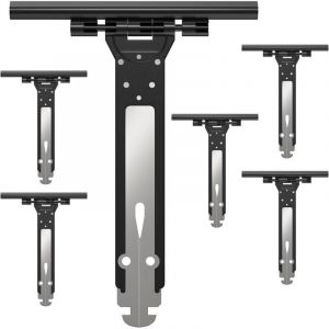 ipow Lot de 6 Attache Souple Volet Roulant en Acier et Nylon,155mm Ressort de Suspension Universel pour Fixation de Lame Volet Roulant