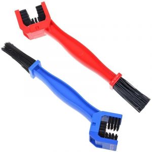 Brosse pour cha&icirc;ne de moto, brosse pour cha&icirc;ne de v&eacute;lo, brosse de nettoyage pour cha&icirc;ne de moto, kit de brosses de nettoyage pour cha&icirc;ne de v&eacute;lo