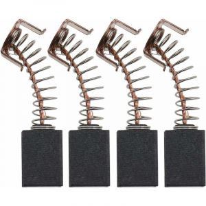 KZQ &ndash; Lot de 2 balais de charbon moteur 12 x 8 x 5 mm &ndash; Compatible meuleuse d'angle WS125 et Black & Decker G720 &ndash; Haute r&eacute;sistance